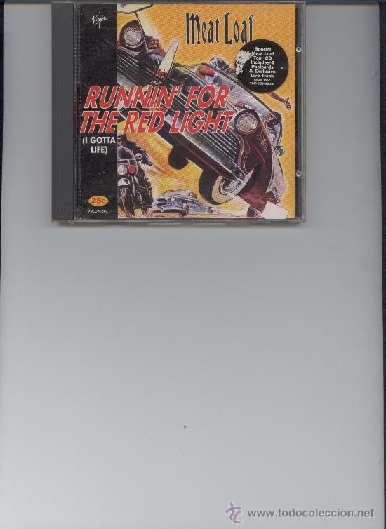 CDs de m&uacute;sica: MEAT LOAF CD SINGLE RUNNIN&acute;FOR THE RED LIGHT - Foto 1