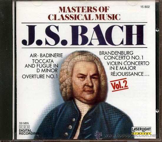 CDs de m&uacute;sica: J.S. Bach - Vol. 2 - Cd 1988 - Foto 1