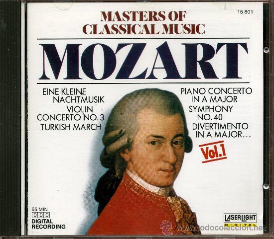 CDs de m&uacute;sica: Mozart - Vol. 1 - Cd 1988 - Foto 1