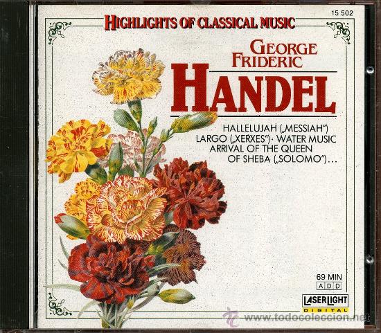 CDs de m&uacute;sica: George Frideric Handel - Cd 1988 - Foto 1