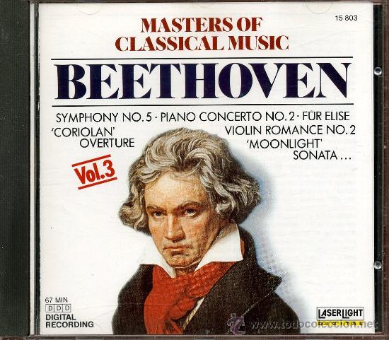 CDs de m&uacute;sica: Beethoven - Vol. 3 - Cd 1988 - Foto 1