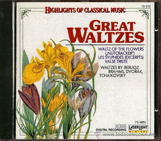 CDs de m&uacute;sica: Great Waltzes - Cd 1988