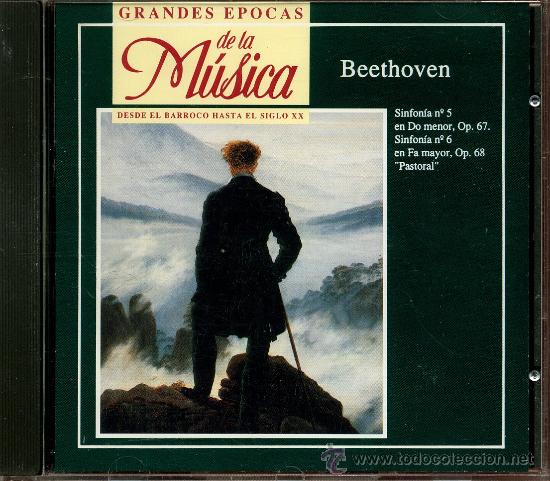 CDs de m&uacute;sica: Beethoven - Sinfonia n&ordm; 5 y 6 - Cd 1992 - Foto 1