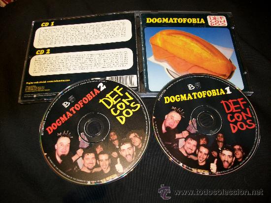 CDs de m&uacute;sica: CD - DEF CON DOS - DOGMATOFOBIA - DOBLE CD - Foto 1