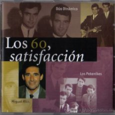 CDs de Música: LOS 60, SATISFACCIÓN: MIGUEL RIOS, SALVAJES, PEKENIKES, ANGELES, DUO DINÁMICO - 14 TRACKS - HOLANDA