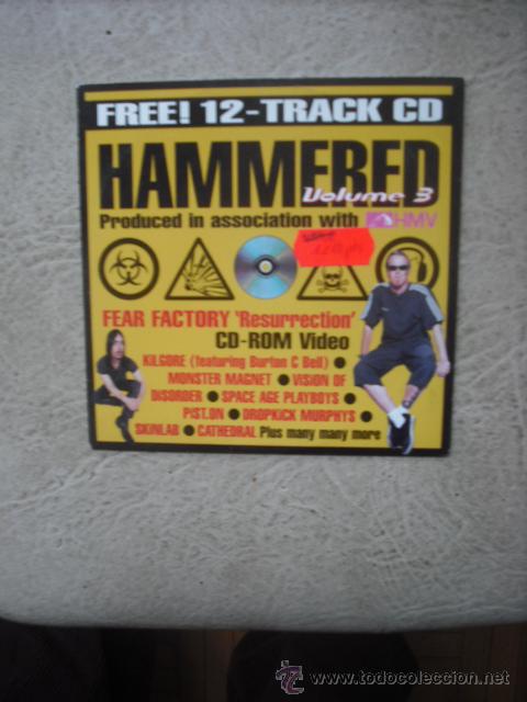 CDs de m&uacute;sica: CD HAMMERED -VOLUMEN 3 CD-ROM VIDEO - Foto 1