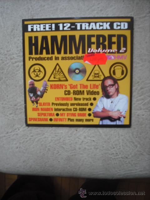 CDs de m&uacute;sica: CD HAMMERED -VOLUMEN 2  CD-ROM VIDEO - Foto 1
