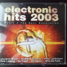 CDs de Música: ELECTRONIC HITS 2003 - MUSIC FOR THE NEXT GENERATION - 4 CD´S PACK - 2003. Lote 26055644