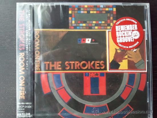 The Strokes Room On Fire Cd Album Edicion Japon Con Obi Rca 2003