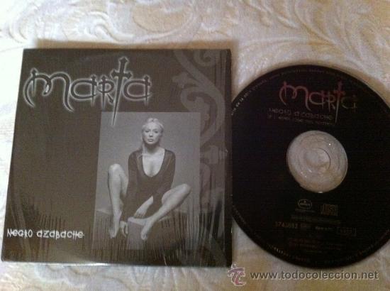 CDs de m&uacute;sica: MARTA SANCHEZ - NEGRO AZABACHE ( CD SINGLE ) - Foto 1