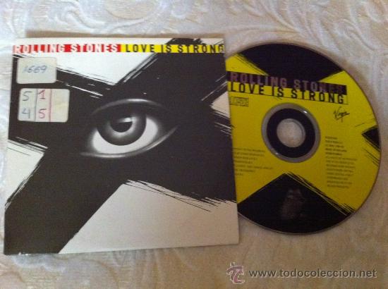 CDs de m&uacute;sica: ROLLING STONES - LOVE IS STRONG ( CD SINGLE) - Foto 1