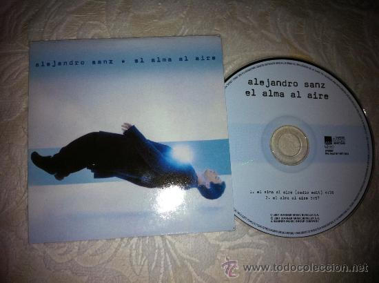 CDs de m&uacute;sica: ALEJANDRO SANZ - EL ALMA AL AIRE ( CD SINGLE ) - Foto 1