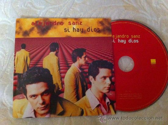 CDs de m&uacute;sica: ALEJANDRO SANZ - SI HAY DIOS ( CD SINGLE ) - Foto 1