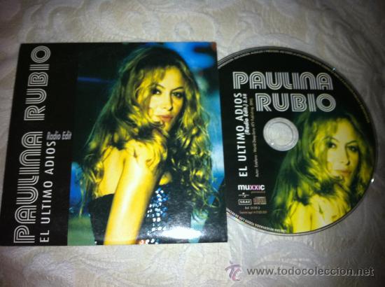 CDs de m&uacute;sica: PAULINA RUBIO - EL ULTIMO ADIOS ( CD SINGLE ) - Foto 1