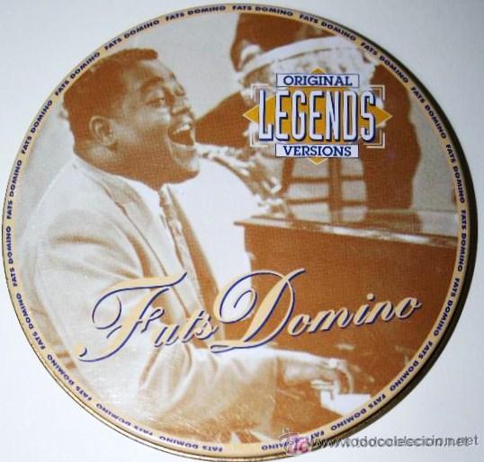 Music CDs: CD EN CAJITA MET&Aacute;LICA DE FAST D&Oacute;MINO DE LA COLECCION ORIGINAL LEGENDS VERSIONS