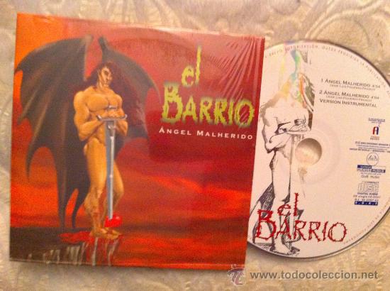 CDs de m&uacute;sica: EL BARRIO - ANGEL MALHERIDO ( CD SINGLE) - Foto 1