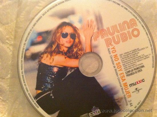 CDs de m&uacute;sica: PAULINA RUBIO - YO NO SOY ESA MUJER (CD SINGLE) - Foto 1