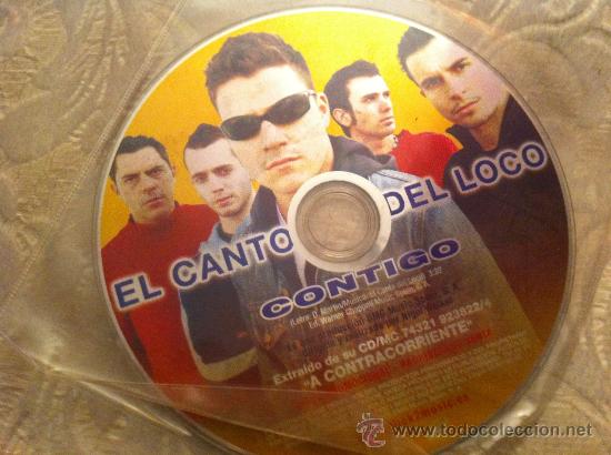 CDs de m&uacute;sica: EL CANTO DEL LOCO - CONTIGO ( CD SINGLE) - Foto 1