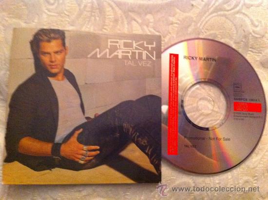CDs de m&uacute;sica: RICKY MARTIN - TAL VEZ ( CD SINGLE) - Foto 1