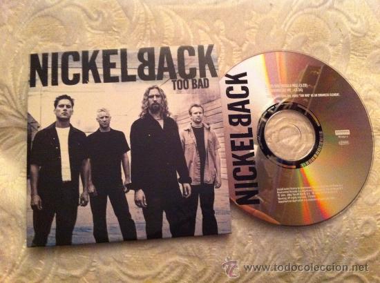 CDs de m&uacute;sica: NICKELBACK - TOO BAD ( CD SINGLE) - Foto 1