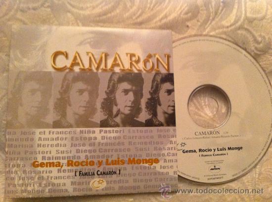 CDs de m&uacute;sica: CAMARON - GEMA ROCIO Y LUIS MONGO - Foto 1