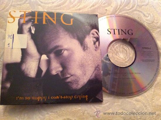 CDs de m&uacute;sica: STING - IM SO HAPPY I CANT STOP CRYING ( CD SINGLE) - Foto 1