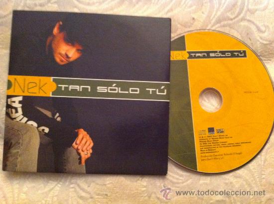 CDs de m&uacute;sica: NEK - TAN SOLO TU ( CD SINGLE) - Foto 1