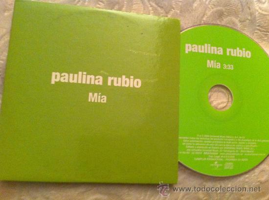 CDs de m&uacute;sica: PAULINA RUBIO - MIA ( CD SINGLE) - Foto 1