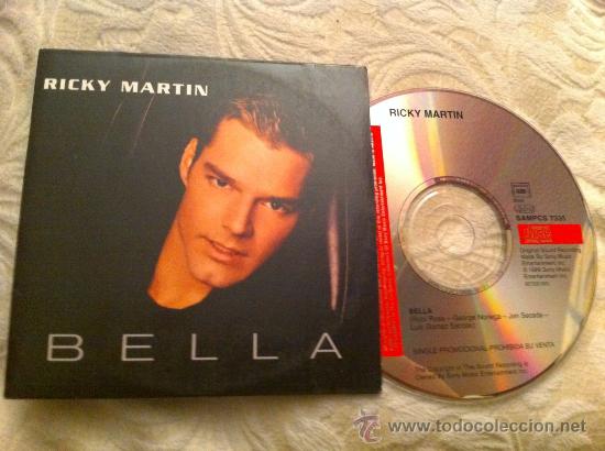 CDs de m&uacute;sica: RICKY MARTIN - BELLA ( CD SINGLE ) - Foto 1
