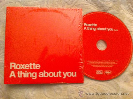 CDs de m&uacute;sica: ROXETTE - A THING ABOUT YOU ( CD SINGLE) - Foto 1