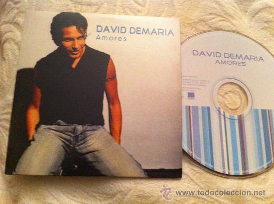 CDs de m&uacute;sica: DAVID DE MARIA - AMORES ( CD SINGLE ) - Foto 1