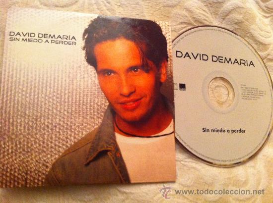 CDs de m&uacute;sica: DAVID DEMARIA - SIN MIEDO A PERDER ( CD SINGLE) - Foto 1