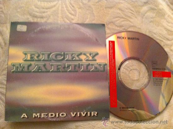 CDs de m&uacute;sica: RICKY MARTIN - A MEDIO VIVIR ( CD SINGLE) - Foto 1
