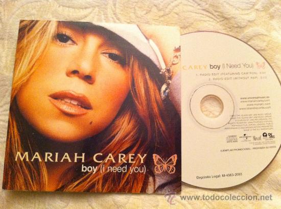 CDs de m&uacute;sica: MARIAH CAREY - BOY I NEED YOU ( CD SINGLE) - Foto 1
