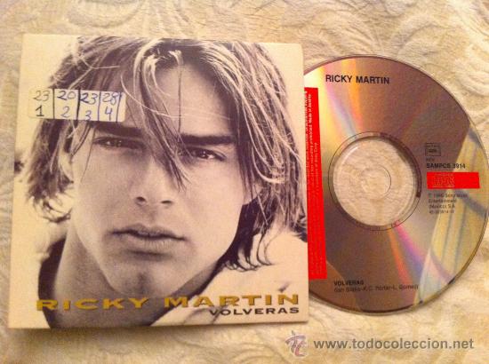 CDs de m&uacute;sica: RICKY MARTIN - VOLVER&Aacute;S ( CD SINGLE) - Foto 1