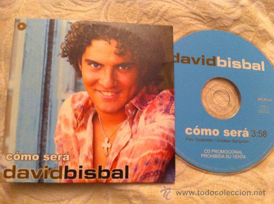 CDs de m&uacute;sica: DAVID BISBAL - COMO SER&Agrave; ( CD SINGLE) - Foto 1