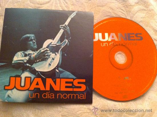 CDs de m&uacute;sica: JUANES - UN DIA NORMAL ( CD SINGLE) - Foto 1