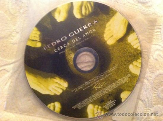 CDs de m&uacute;sica: PEDRO GUERRA - CERCA DEL AMOR ( CD SINGLE) - Foto 1