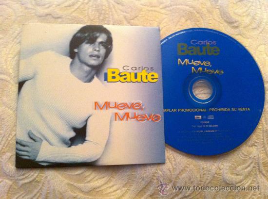 CDs de m&uacute;sica: CARLOS BAUTE - MUEVE,MUEVE ( CD SINGLE) - Foto 1