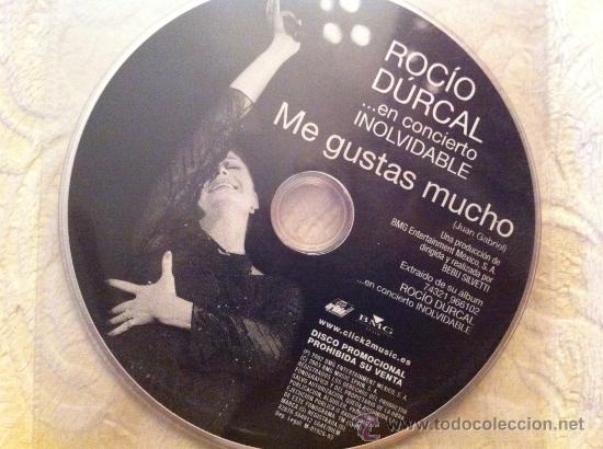 CDs de m&uacute;sica: ROCIO DURCAL - ME GUSTAS MUCHO ( EN DIRECTO ) CD SINGLE - Foto 1