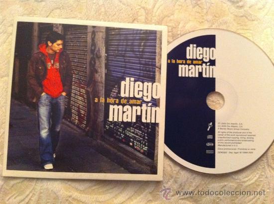 CDs de m&uacute;sica: DIEGO MARTIN - A LA HORA DE AMAR ( CD SINGLE) - Foto 1
