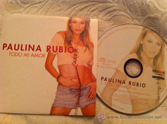 CDs de m&uacute;sica: paulina rubio - todo mi amor cd single - Foto 1