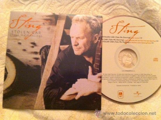 CDs de m&uacute;sica: STING - STOLEN CAR ( TAKE ME DANCING ) CD SINGLE - Foto 1