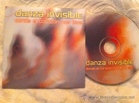 CDs de m&uacute;sica: DANZA INVISIBLE - DONDE EL CORAZON NOS LLEVE ( CD SINGLE) - Foto 1