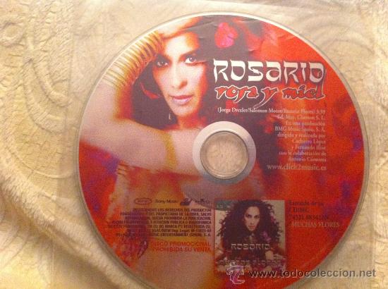 CDs de m&uacute;sica: ROSARIO - ROSA Y MIEL ( CD SINGLE) - Foto 1