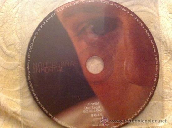 CDs de m&uacute;sica: NAUCASA&Ntilde;AS - INMORTAL ( CD SINGLE) - Foto 1