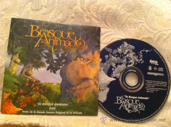 CDs de m&uacute;sica: LUZ - EL  BOSQUE ANIMADO ( CD SINGLE ) - Foto 1
