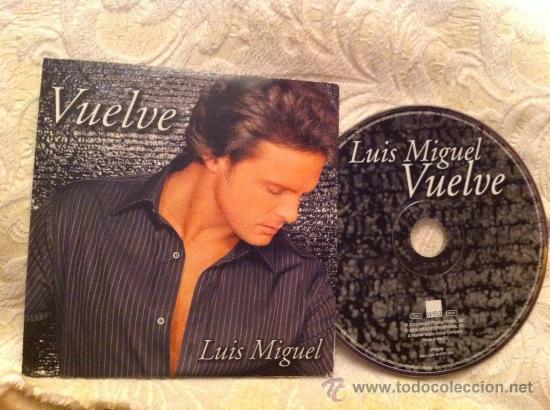 CDs de m&uacute;sica: LUIS MIGUEL - VUELVE ( CD SINGLE) - Foto 1