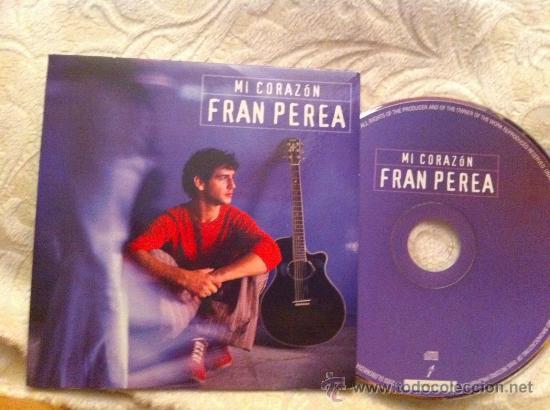 CDs de m&uacute;sica: FRAN PEREA - MI CORAZON ( CD SINGLE) - Foto 1