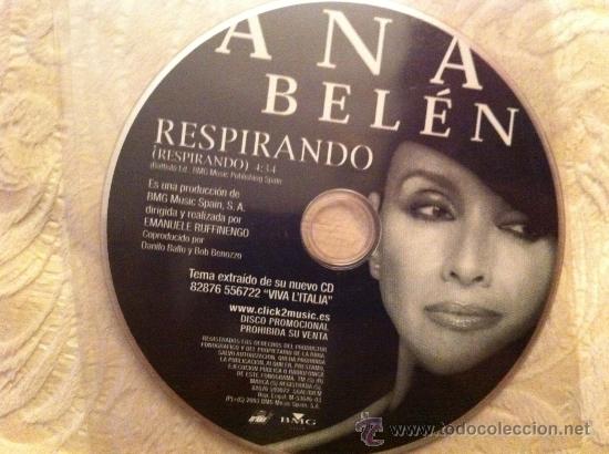CDs de m&uacute;sica: ANA BELEN - RESPIRANDO ( CD SINGLE ) - Foto 1